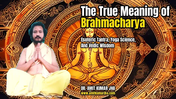 The True Meaning of Brahmacharya: Esoteric Tantra, Yoga Science, and Vedic Wisdom