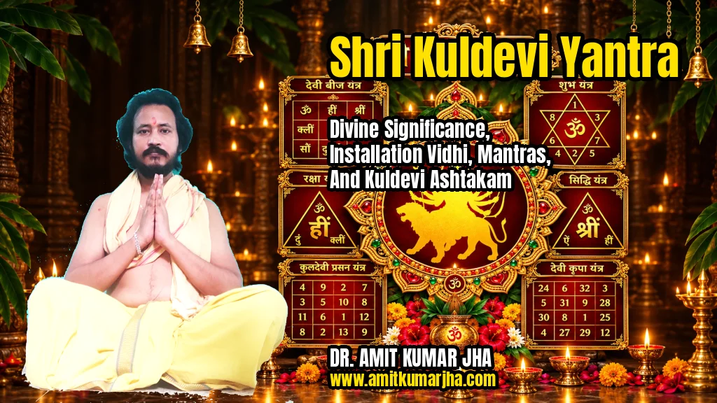 shri kuldevi yantra divine significance installation vidhi mantras and kuldevi ashtakam