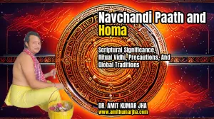 Navchandi Paath and Homa: Scriptural Significance, Ritual Vidhi, Precautions, and Global Traditions